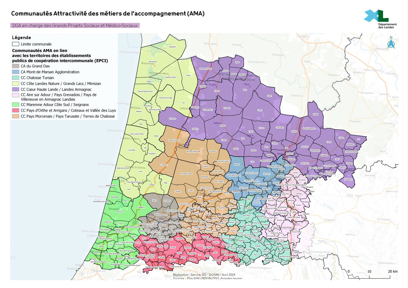 cartographie des communautés